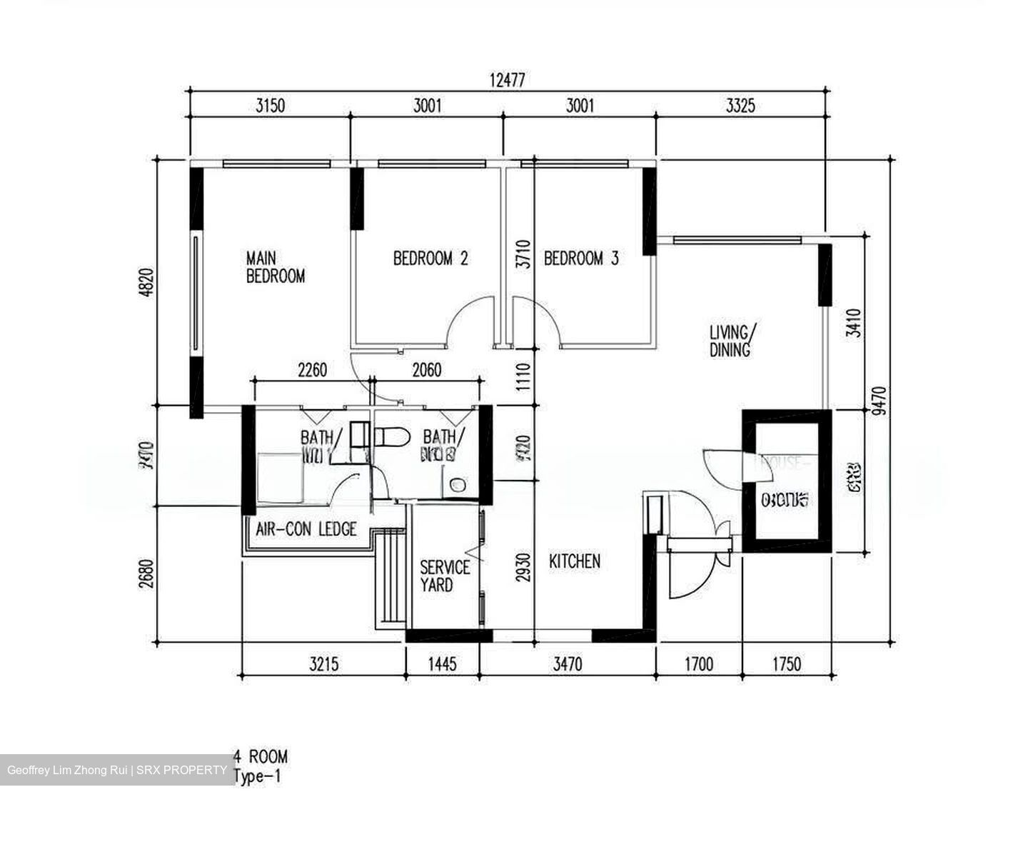 Blk 109B Eastglen @ Canberra (Sembawang), HDB 4 Rooms #617677371
